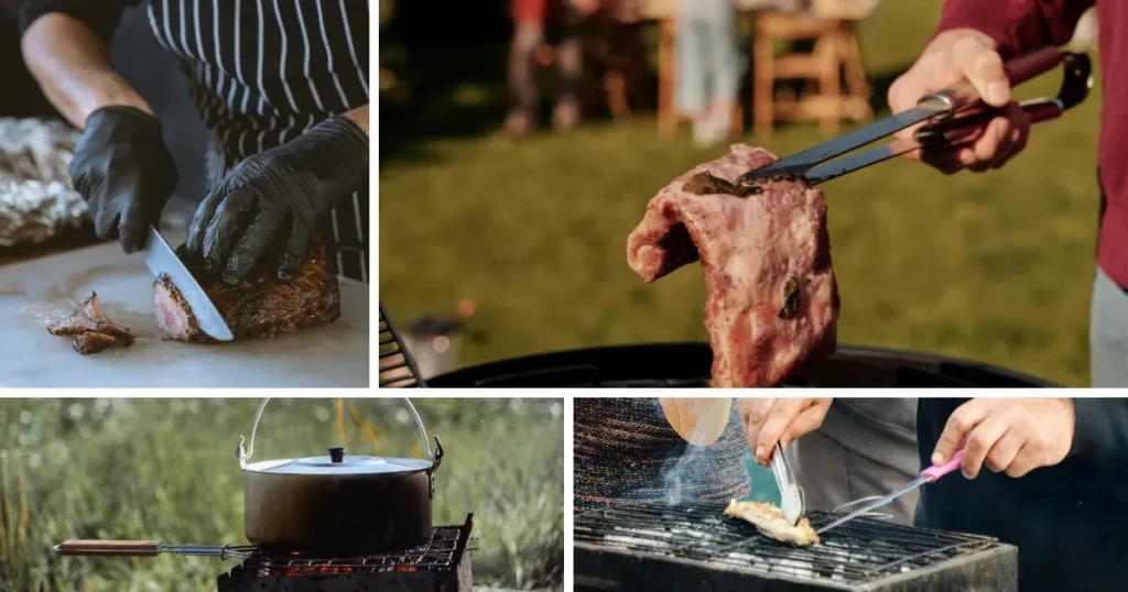 Proper grill setup and preparation