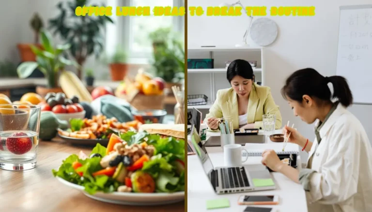 Office Lunch Ideas to Break the Routine